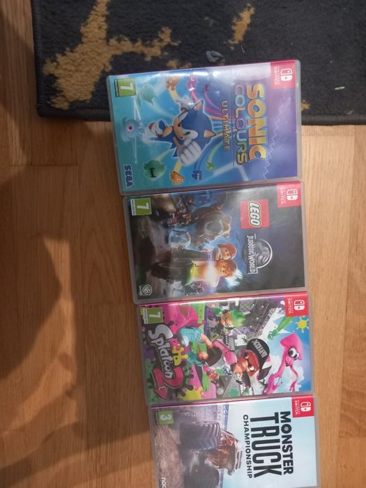 Cztery gry na nintendo