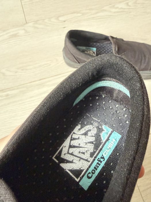 Czarne buty Vans Slip-on comfycush