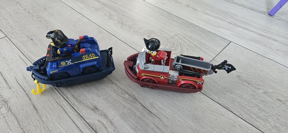 Pojazdy Psi Patrol Piraci