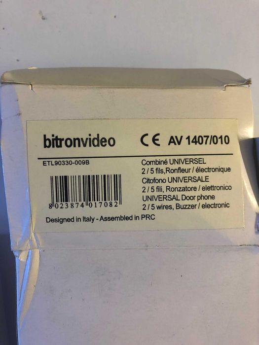 Domofon Briton Video Tline AV 1407/010