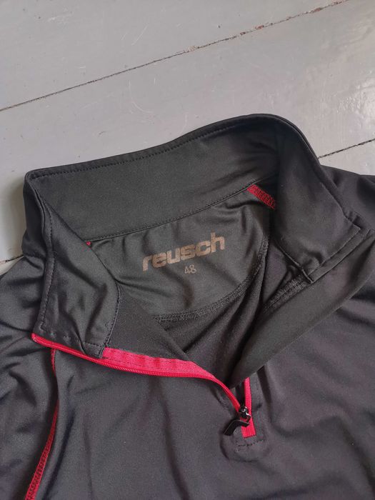 спортивний лонгслів reusch zip велолонгслів бігова кофта чоловіча