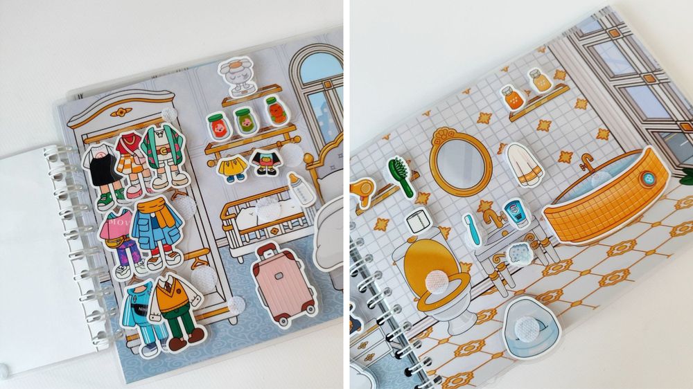 Toca Boca – Hotel , Książka  na rzepy