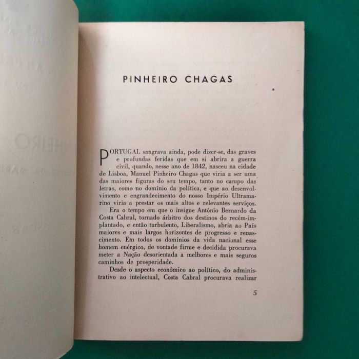Pinheiro Chagas Ministro da Marinha e Ultramar por Óscar Pacheco