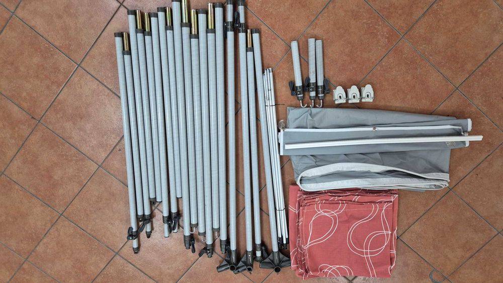 Przedsionek Isabella do kempingu namiot 910cm - 940cm Jak Nowy!
