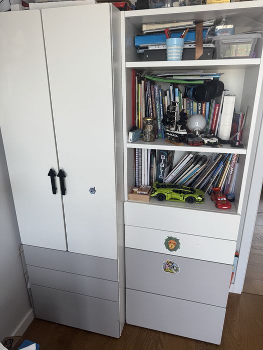 Szafa komoda komplet Ikea Smastad/Platsa biurko