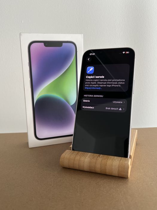 iPhone 14 256GB Fioletowy 100% Kondycji Baterii GWARANCJA Faktura