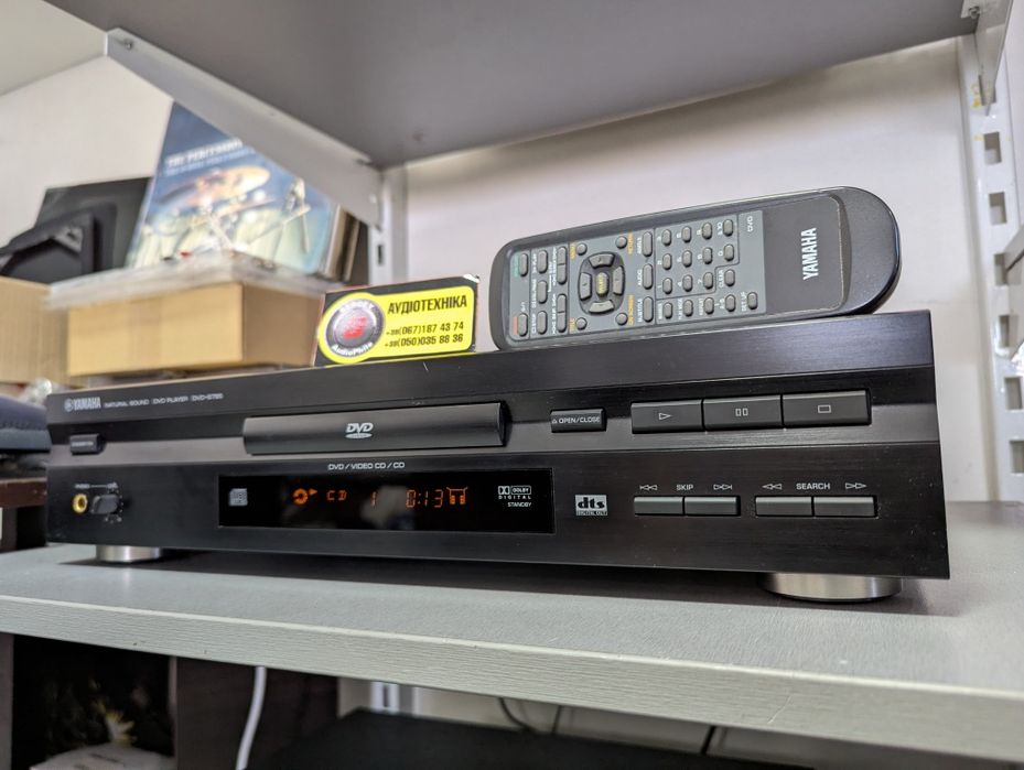 Yamaha DVD-S795. Player DVD. ЦАП 24/96. Пульт! JAPAN