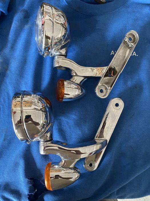 Farois auxiliares Harley Davidson
