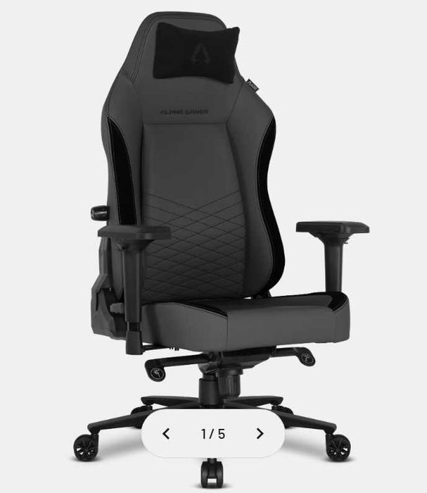 Cadeira Gaming Alpha Gamer Alegra V2 – Preta | Como Nova