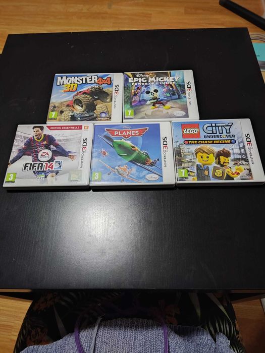 5 jogos Nintendo 3ds