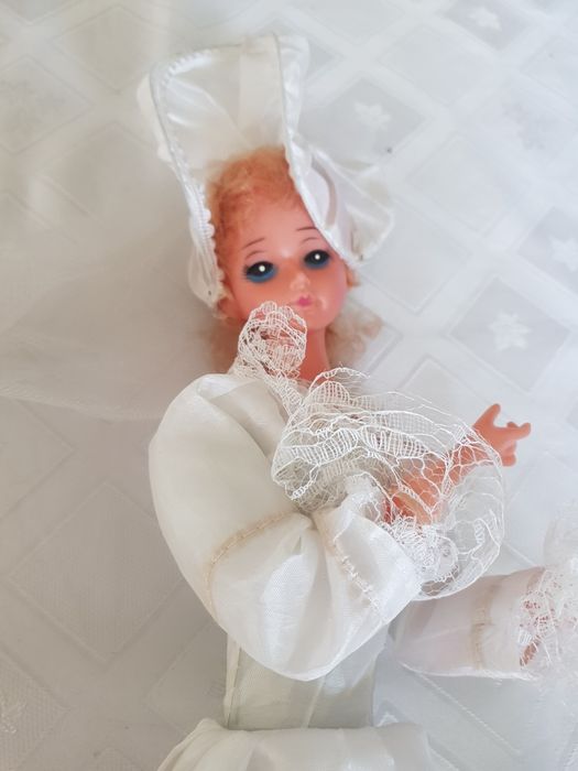 lalka piękna dama 62 cm wysoka PRL