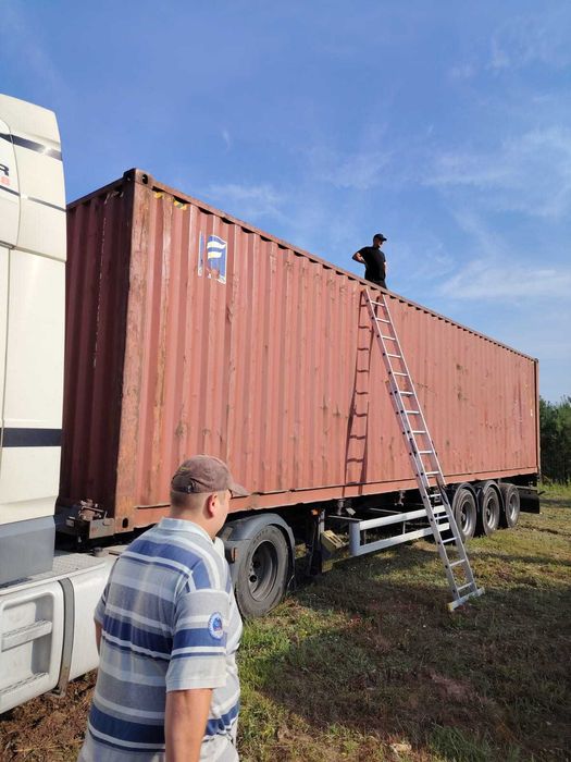 Kontener Morski 40HC Używany – Transport Cały Kraj