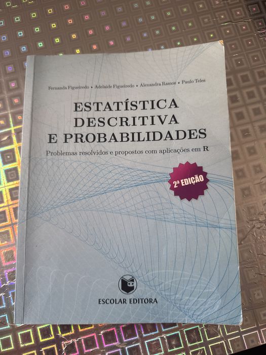 Livro Estatistica Descritiva e Probabilidades