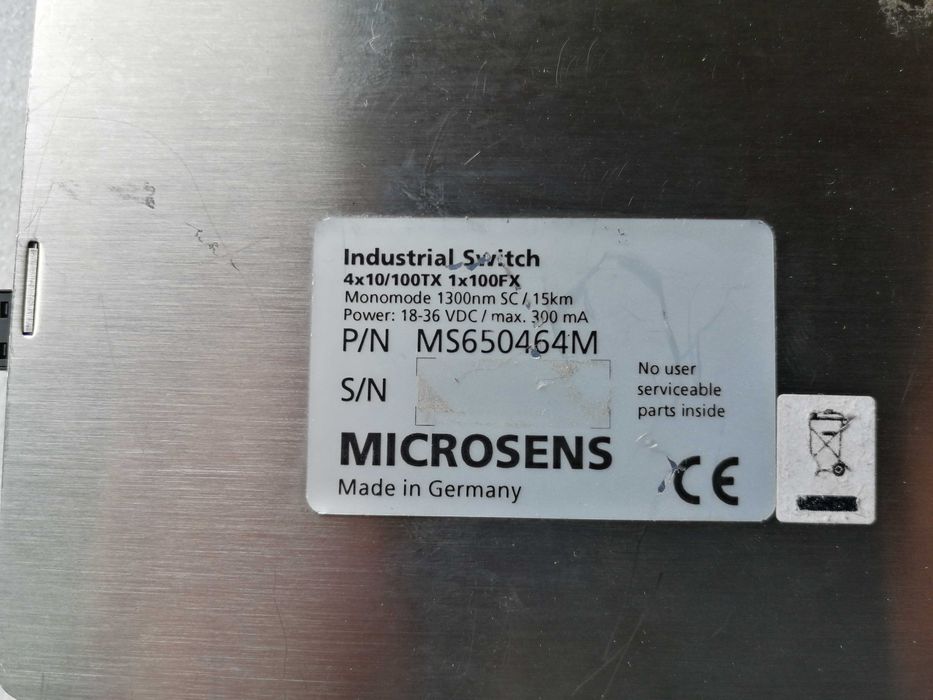 Conjunto Switchs Industrial MICROSENS