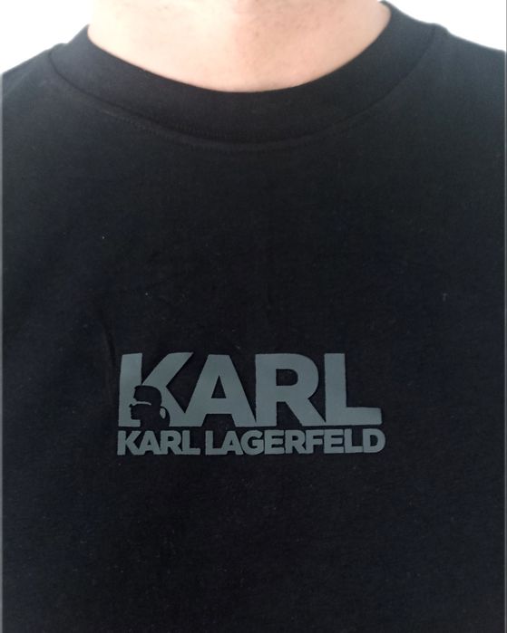 Karl Lagerfeld komplet spodenki+t-shirt r.M,XXL