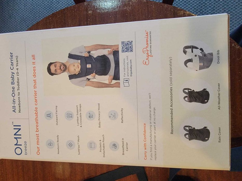 Ergobaby Marsúpio Omni Breeze Onyx Midnight Blue