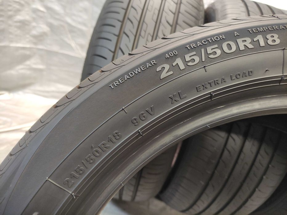 4x opony letnie GiTi Comfort 225 V1 215/50/18 96V jak NOWE 2024 rok