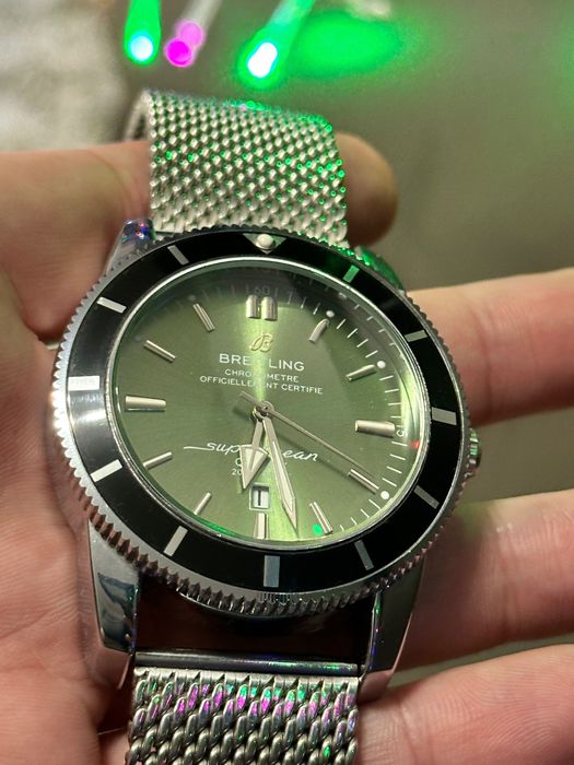 Часы breitling super ocean бу