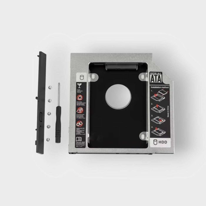 HDD/SSD Caddy 9.5 / 12.7  мм — Кишеня для другого диска в ноутбук