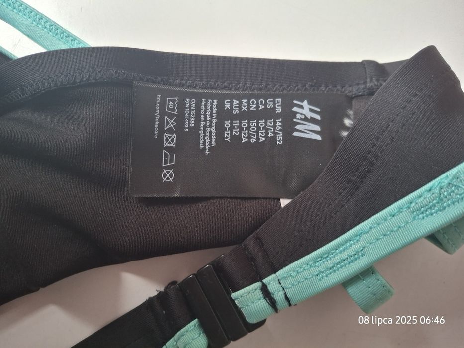 Strój kąpielowy dwuczęściowy H&M Rozmiar 146-152