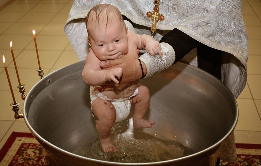 Фотограф,Хрещення