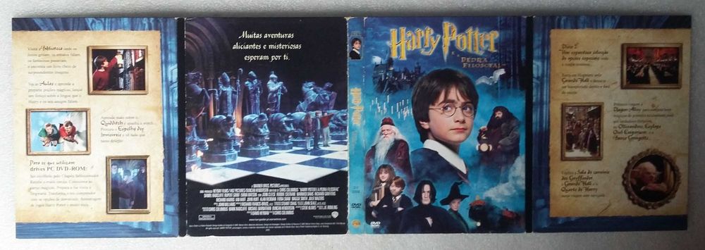 DVD Harry Potter e a Pedra Filosofal- 2 dvd