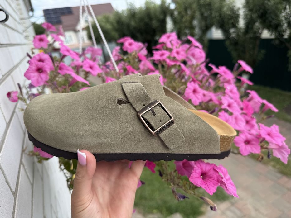 Сабо / шлопанці Birkenstock  під замовлення( в наявності бєж 40 р 25 см)