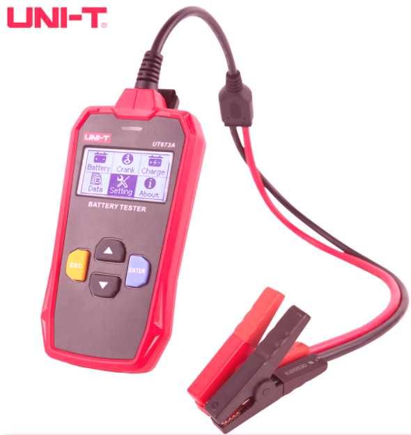 UNI-T analisador UT673A verificador de baterias auto 12v ou 24v NOVO