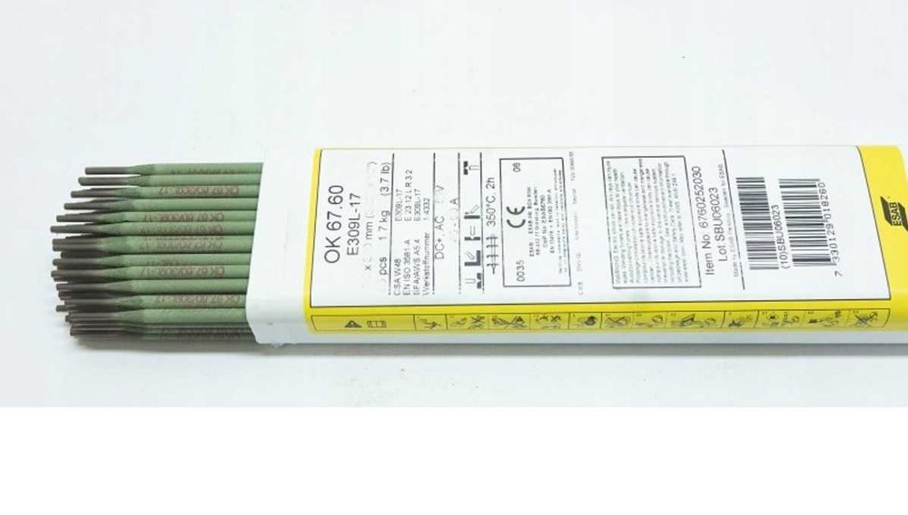 Elektroda OK 67.60 (309L) fi 4,0 x 300mm ESAB (ESAB1279p) elektrody OK 67.60 E309L-17