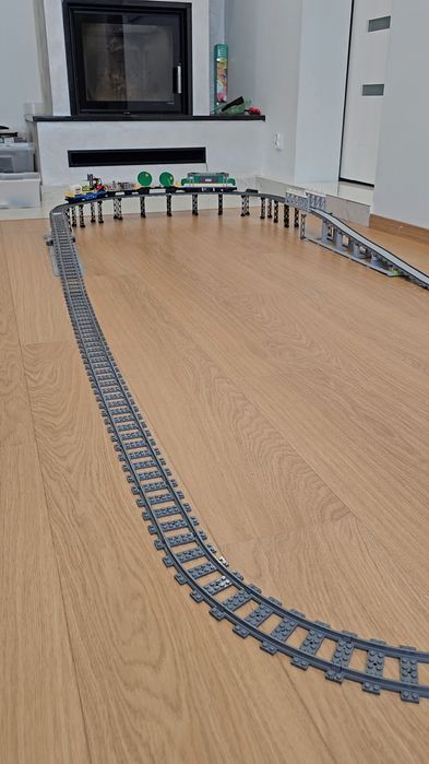 Lego City Tory 80 sztuk torów kompatybilnych z lego