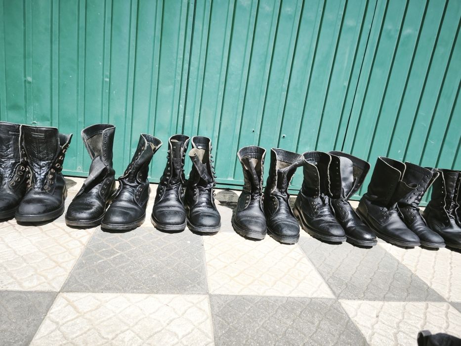 Botas militares do exército PT tamanho 40