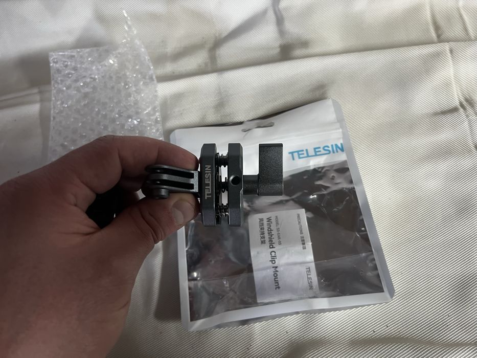 Крепление для экшн камеры на мото Telesin