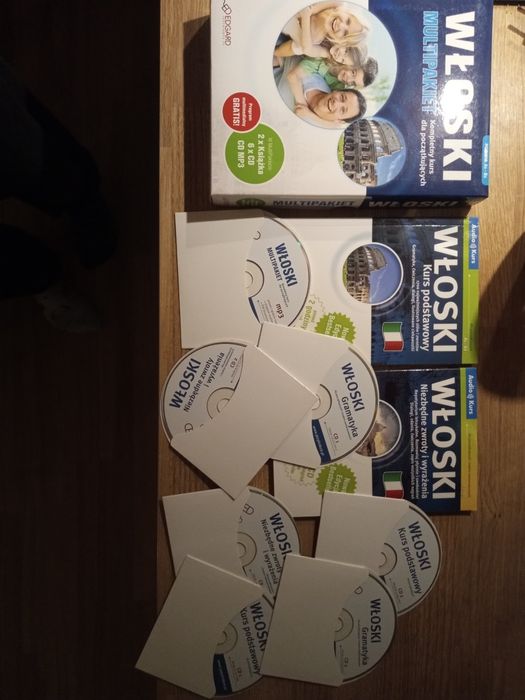 Włoski multipakiet Edgard - 2 książki 6xCD 1xMP3