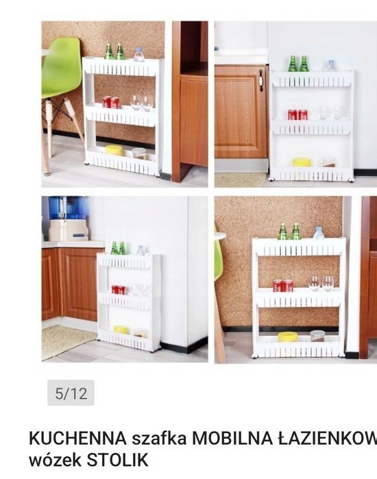 Półka łazienkowa kuchenna