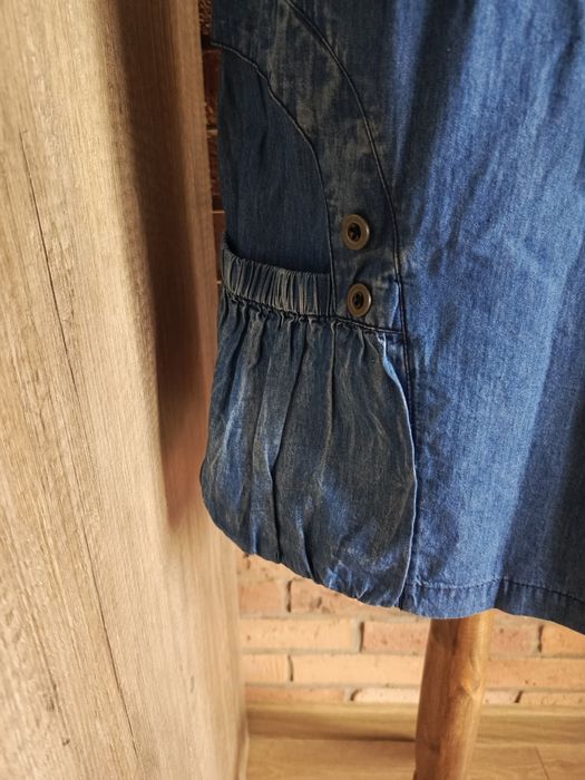 sukienka jeansowa SURE 42   bawełna casual boho lato codzienna
