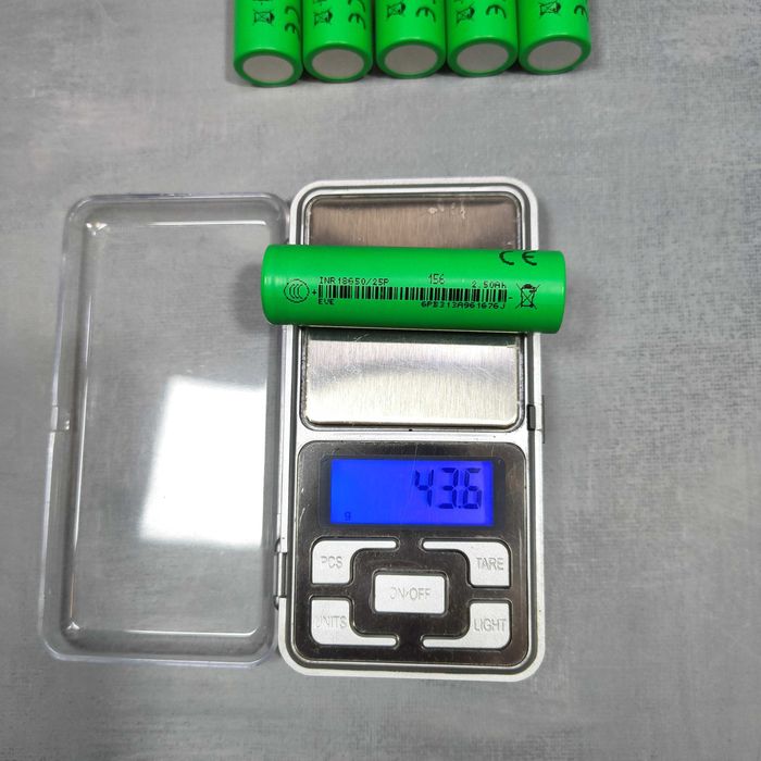 Новый Аккумулятор высокотоковый EVE INR 18650 25P 2500mAh 20А для пил