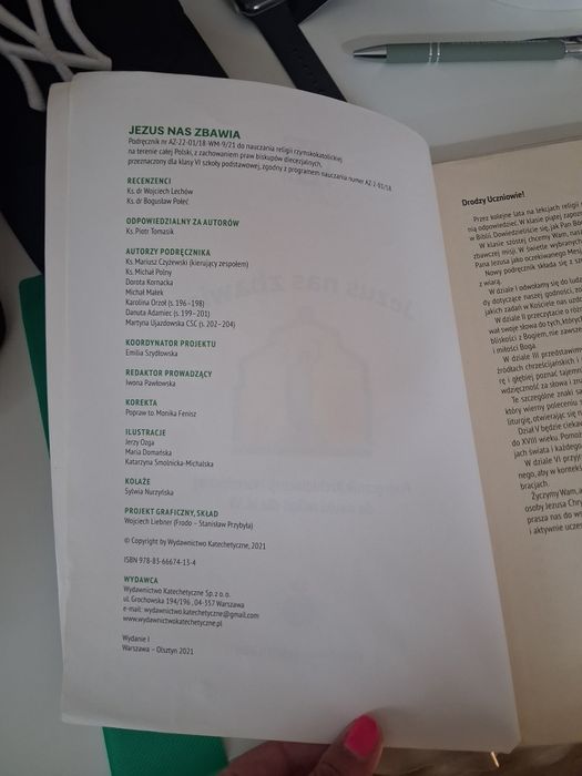 Podrecznik do religii klasa 6