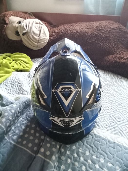 Capacete de moto cross ou downillo