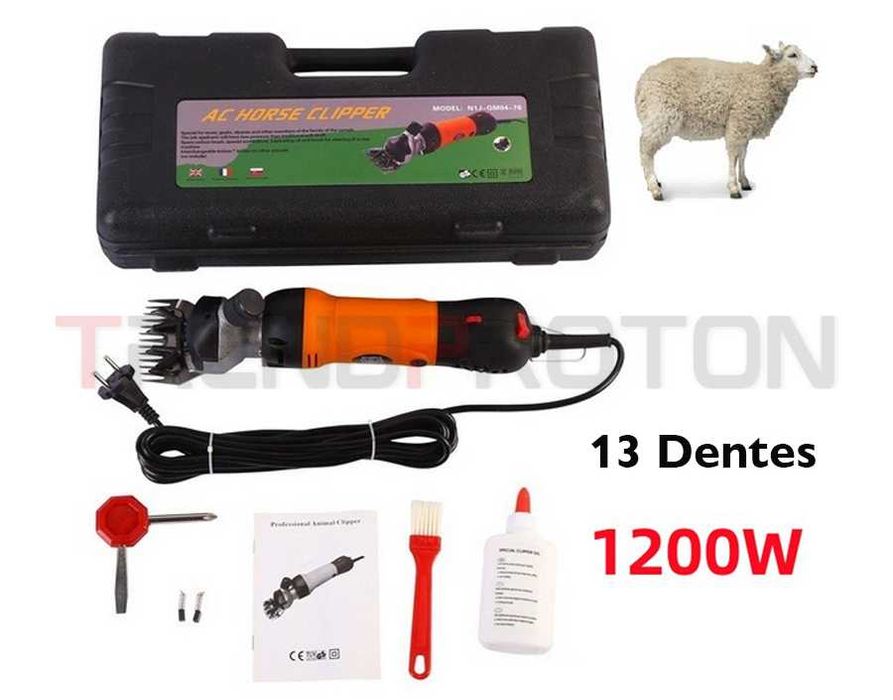 Máquina Tosquiadora 220V c/oferta Par Dentes Reposição