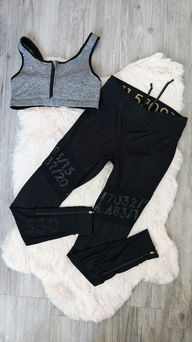 Legginsy sportowe r 36 h&m - gratis stanik