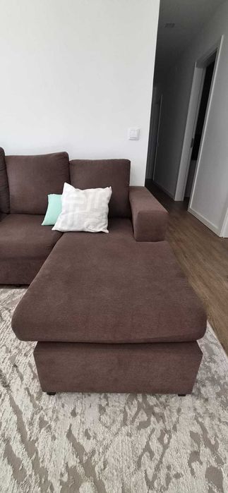 Sofá 3 lugares c/ chaise long