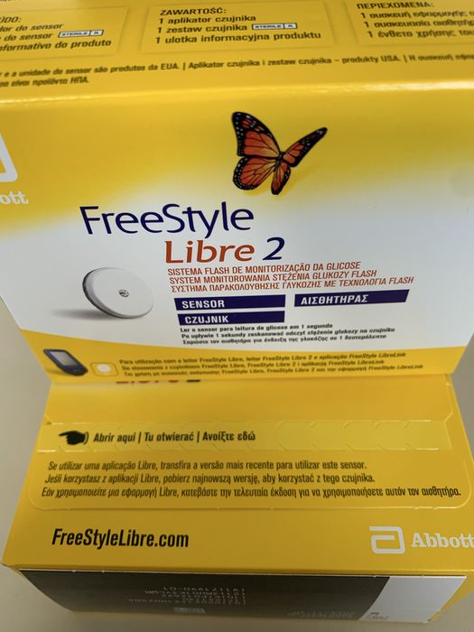 Freestyle libre 2. Nowe sensory. Daty do 10-2026. AKTUALNE. Cena 1 szt ...