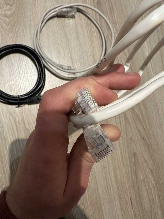 Kabel LAN Ethernet RJ45 Patchcord | Różne długości | Sprawne