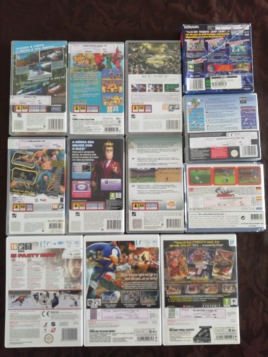 Jogos Wii, Gamecube, PSP, Dreamcast, Nintendo DS e Gameboy Advance
