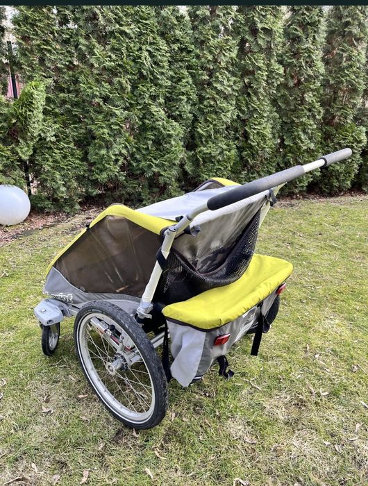 Przyczepka rowerowa biegowa  chariot cougar thule 2