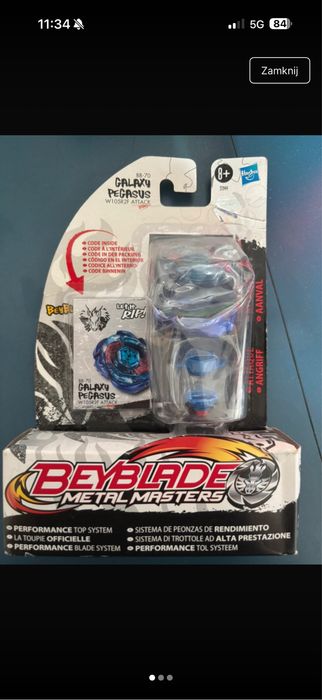 Beyblade galaxy pegasus w105 R2F hasbro