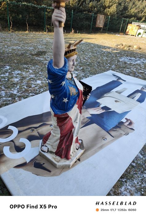 Sprzedam figurę ogrodowa statua wolnosci