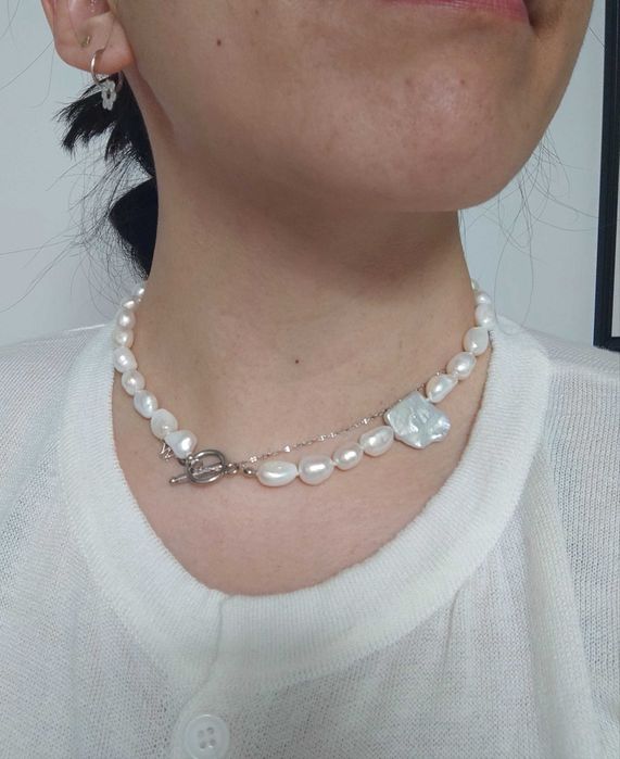 Naszyjnik z pereł naturalnych