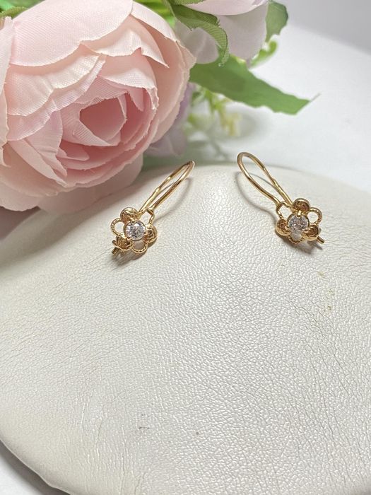 Золоті сережки 585 проби