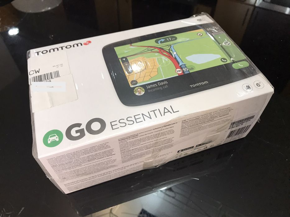 GPS Tomtom GO ESSENTIAL (ecra grande de 6”) - IMACULADO - C/ NOVO